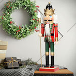 ECD Germany Wooden Christmas Nutcracker Black