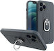 Finger Grip Back Cover Silicone Blue (Galaxy S21+)