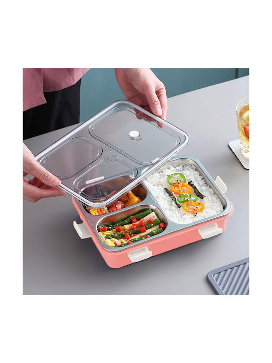 Lunchbox Inox Rosa 750ml 1Stück