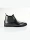 Boss Shoes Men's Leather Boots Black