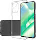 Slim Umschlag Rückseite Silikon 2mm Transparent (Realme C55)