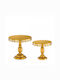 Palma Emporio Cake Stand Gold 25x23cm