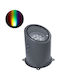 GloboStar Floodmilo Proiector LED Pentru Exterior 24W RGBW IP67 Gri