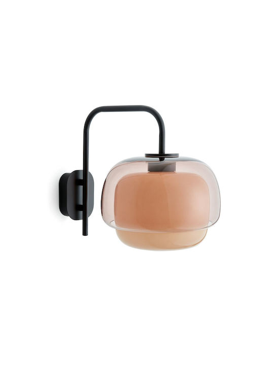 La Redoute Interieurs Modern Leuchte Wand mit Fassung E14 Rosa 21.5cm