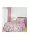 Greenwich Polo Club Set Kids Duvet Cover Single with Pillowcase Pink 160x240cm