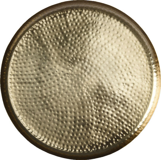 Kaemingk Wandspiegel mit Gold Metallisch Rahmen Durchmesser 32cm 1Stück
