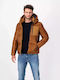 Winter Jacke Braun