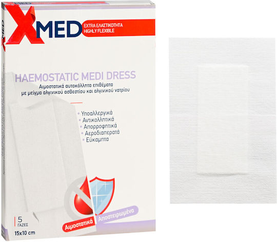 X-Med Sterilisiert Selbstklebende Bandagen X-med 5Stück