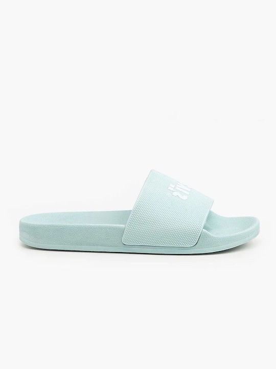 Levi's June Poster's Women's Flip Flops Light Blue