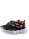 Kids Sneakers with Scratch Black