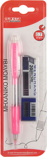 Tpster Mechanical Pencil for Drawing Plastic 1pcs Pink
