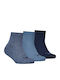 PUMA Kindersocken Invisible 3p Blau 3 Paar