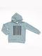 Trax Kids Sweatshirt with Hood Turquoise