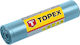 Topex Trash Bags Capacity 80lt 60x60cm 5pcs Blue