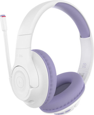 Belkin SoundForm Inspire Ασύρματο Over Ear Gaming Headset με σύνδεση Bluetooth Λευκό
