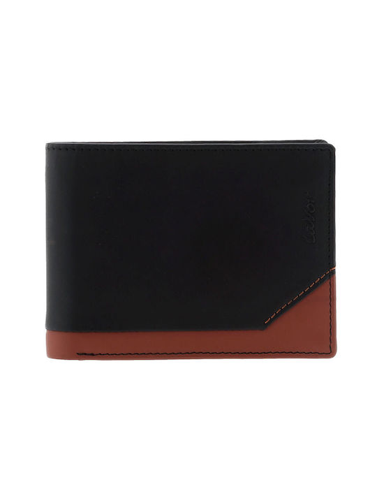 Lavor Men's Leather Wallet with RFID Black