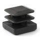 4Home Dopuri Pătrate cu Cadru Interior 12x12mm 8buc 223000022