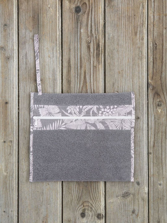 Nima Necessaire in Gray Farbe 27cm