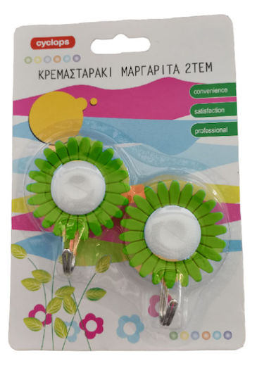 Cyclops Маргарита 00330140 Кукли със закопчалка за обръч и примка Пластмасови Зелени 2бр