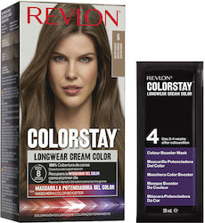 Revlon Colorstay Βαφή Μαλλιών Ξανθό Σκούρο Nº 6...