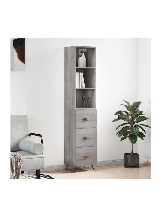 Schrank Boden Grey 34.5x34x180cm