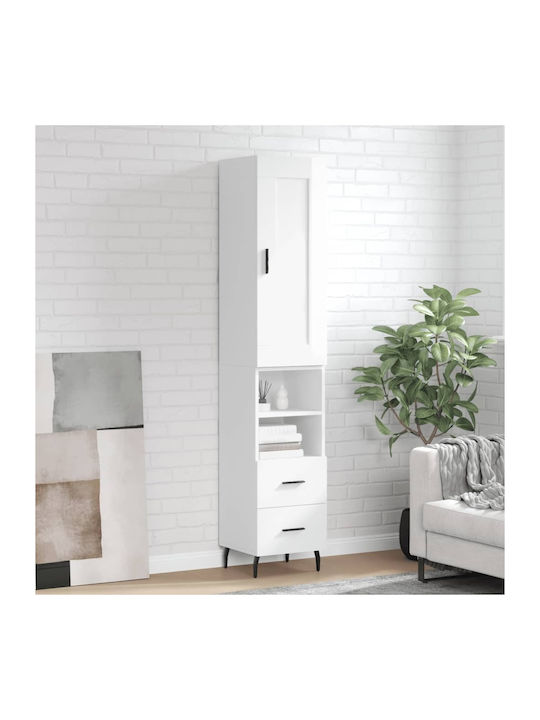 Schrank Boden White 34.5x34x180cm