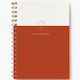 adBook Daily Spiral Planner Agenda 2024 Orange 14x21cm -45