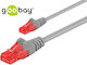 Goobay U/UTP Cat.6 Ethernet Netzwerkkabel 5m Grau