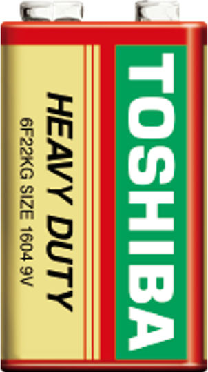 Toshiba Heavy Duty Zinc 9V Battery