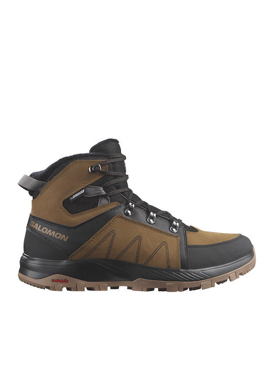 Salomon Outchill TS Men's Waterproof Hiking Boots Brown