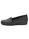 Aero Anatomics Leder Damen Loafers in Schwarz Farbe