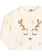Kinderpullover Langarm Weiß