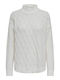 Only Life Women's Long Sleeve Sweater Cotton White