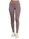 BodyTalk Women's Long Legging High Waisted Brown