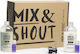 Mix & Shout Routine Curly Protector Seturi Pentru Par Pentru Păr Creț Cu Șampon 4 Bucăți