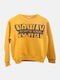 Kinder-Sweatshirt Gelb