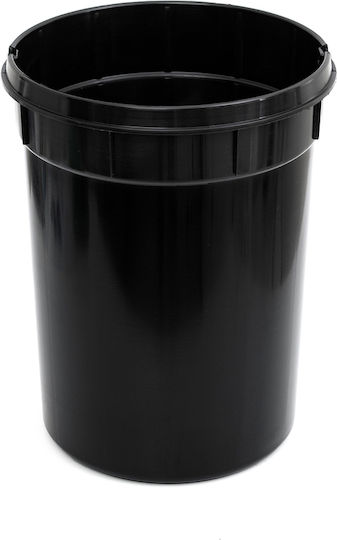 24home.gr Plastic Perie de toaletă 8lt Negru