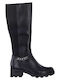 Leather Women's Boots Black