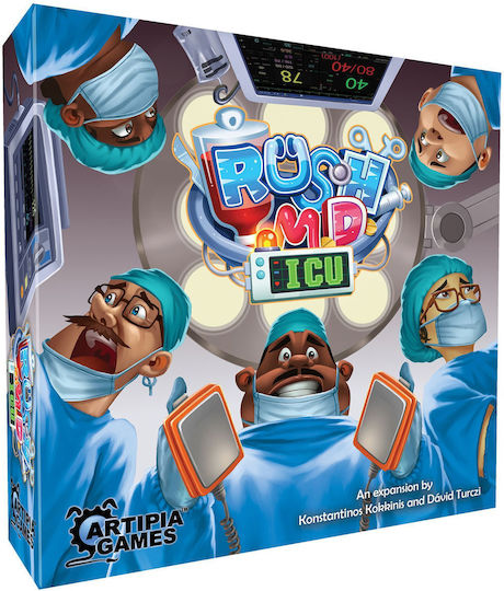 Game Expansion Rush M.d. Icu for 1-4 Players 14+ Years Old (EN) Artipia
