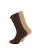 Norweger Socks Beige/Dark Brown 2Pack