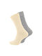 Norweger Socken Ecru/Grey 2Pack