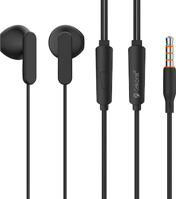 Celebrat G23-BK Earbuds Freihändig Kopfhörer mit Stecker 3.5mm Schwarz