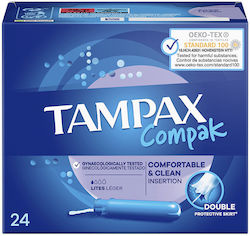 Tampax Ταμπόν Compak 24τμχ