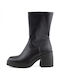 Ragazza Women's Chelsea Boots with High Heel Black