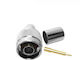 Βύσμα N-Connector male Ασημί