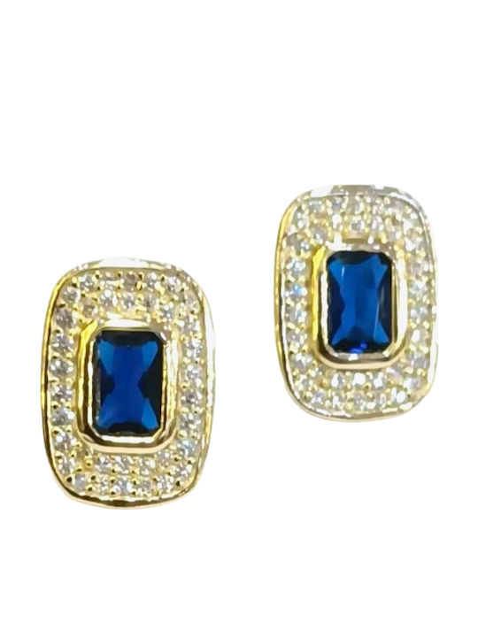 Prince Silvero Earrings made of Silver Gold Pla...