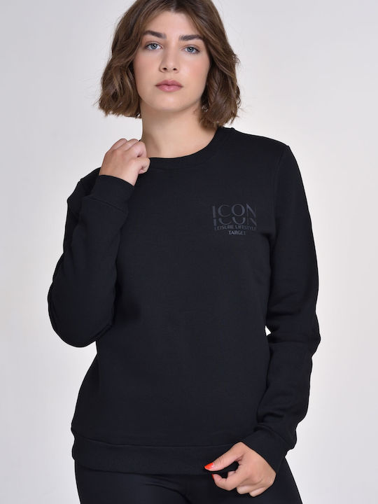 Winterlich Damen Bluse Langärmelig Schwarz