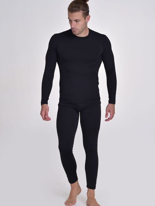 Target Bluza termică pentru bărbați cu mâneci scurte Negru
