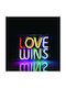 Aca Neon Διακοσμητικό Φωτιστικό LED RGB Love 31x4.6x19εκ.