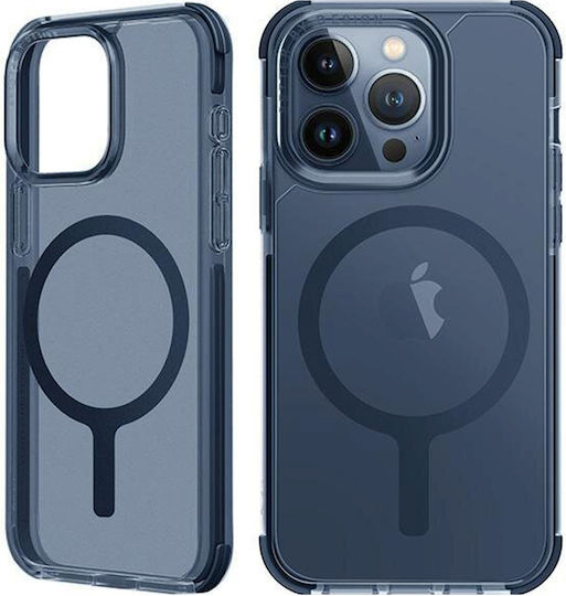 Uniq Combat Back Cover Πλαστικό / Σιλικόνης Μαγνητικό Μπλε (iPhone 15 Pro)